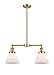 Innovations Lighting 209-SG-G41 Large Cone 2 Light Chandelier