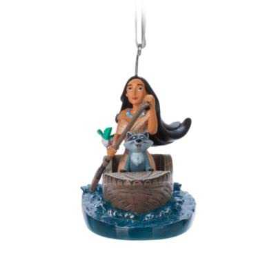 Décoration suspendue Pocahontas et Meeko Disney pour sapin