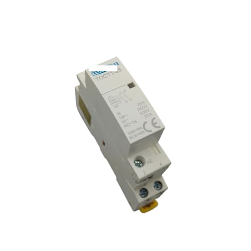 TSIOHKBS CT1 2P 25A 220V/230V 50/60HZ Din Rail Household ac Modular contactor 2NO