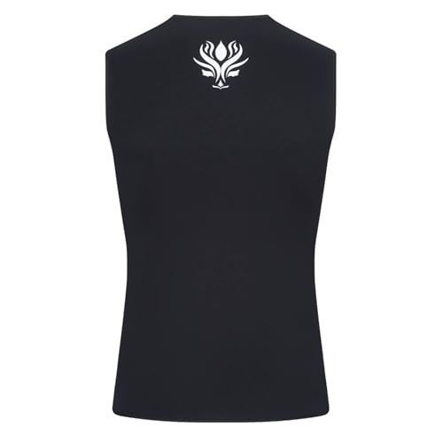 Chaqueta Chaleco de Hombre 3mm Neopreno para Buceo y Deportes Acuáticos Sin Mangas con Cierre miniatura 7