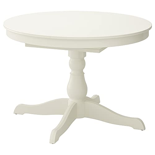 IKEA INGATORP Tavolo Allungabile, 110/155 cm, Bianco
