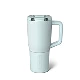Picture of BrüMate Müv - 25oz 100% Leak Proof Insulated Coffee Mug with Handle & Lid - Stainless Steel Coffee Travel Mug - Double Walled Coffee Cup (Blue Agave)