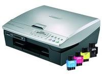 Brother DCP-115C Imprimante Multifonctions Jet d'encre couleur 100 feuilles USB