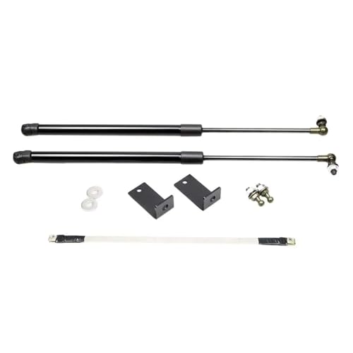 Resorte Gas Capó 2 Amortiguadores Gas Modificados Fibra Carbono Para Capó Coche Para CRV 2012 2013 2014 2015 2016 Puntales Gas(Normal black)