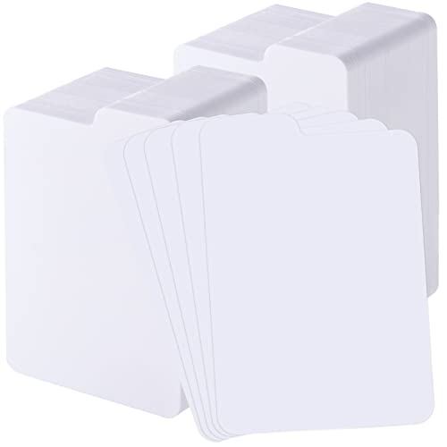 Intercalaires de cartes Lewtemi blancs 66x97mm pour séparateur de rangement JCC Pokémon Magic