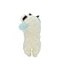Multipet Spring Easter Lamb Chop with Light Blue Ears Holding Carrot Plush Squeaker Dog Toy - 11