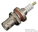 RF / Coaxial Connector, SHV Coaxial, Straight Bulkhead Jack, Solder, Brass
