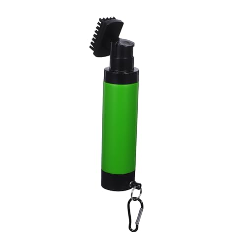 OFFSCH Cepillo de Limpieza para Palos de Golf con Sistema de Pulverización de Agua Herramienta Portátil para Eliminar Suciedad y Equipos Golfísticos