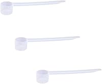 Vista 65 de Cuchara medidora de plástico, (29.6 cc 2 cucharadas 1/8 taza 1.0 fl oz) Cucharas de mango largo para polvos, gránulos, café, alimentos