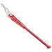 Aluminum Adjustable Single Leg Kickstand for Brompton Folding Bikes, Lightweight 135g for Bike Stand with Hex Wrench, 210mm Length for Bicycle Accessory(red)