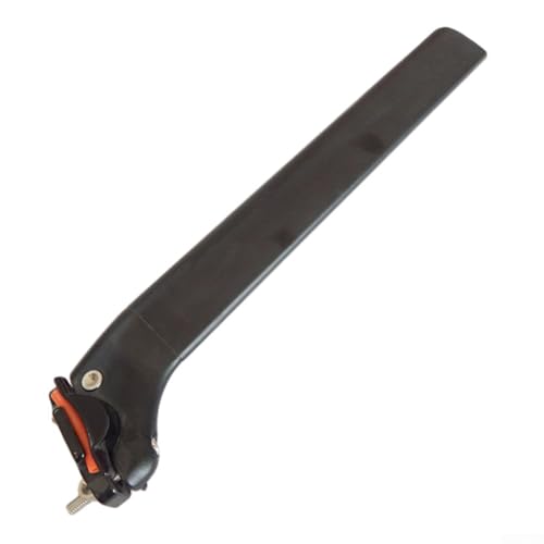 Mejora tu experiencia de ciclismo con esta tija de sillín ultraligera ajustable de 340 mm de longitud