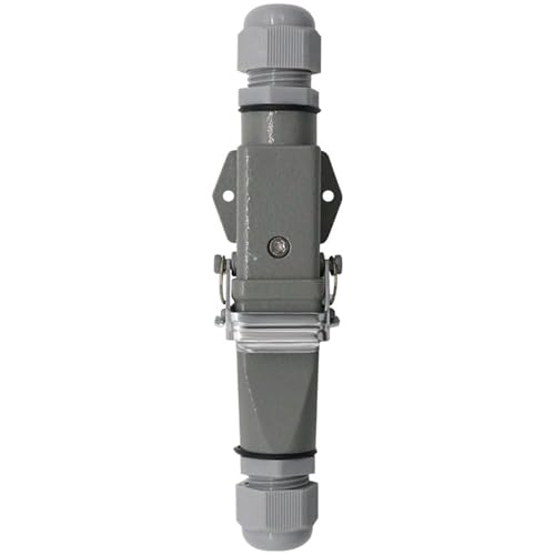 Conector Heavy Duty HDC-HA-4 6 core resistente agua y polvo miniatura 1