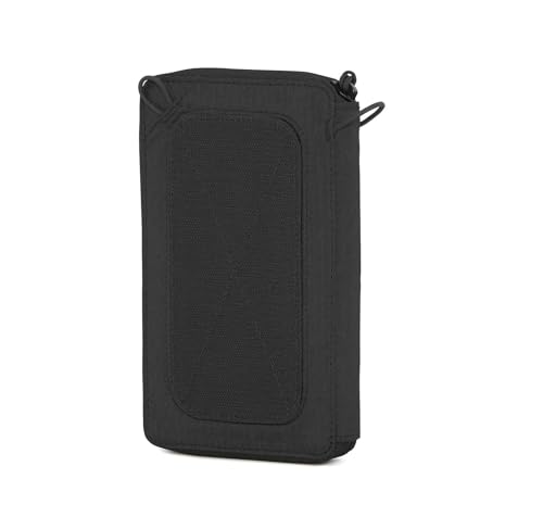 Image of VIKTOS Upscale Travel Wallet | Durable Weather-Resistant Compact Lightweight Tactical Everyday Carry Outdoor Storage Accessory Reinforced with a Carbon Fiber Chassis | 7.5 inch H x 4.5 inch W x 1 inch D, Black