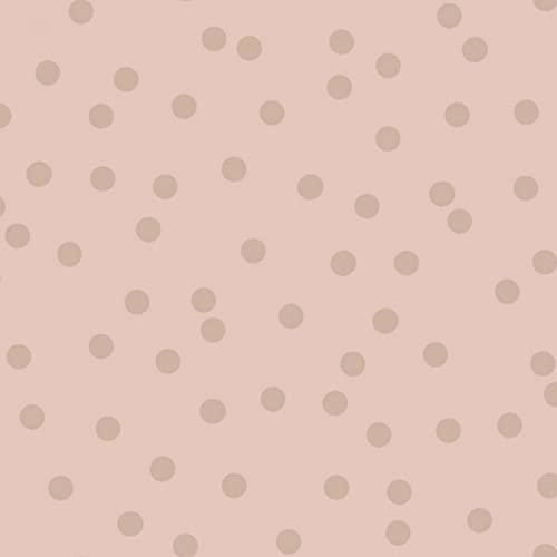 Arthouse 685001 - Carta a pois in oro rosa, motivo...