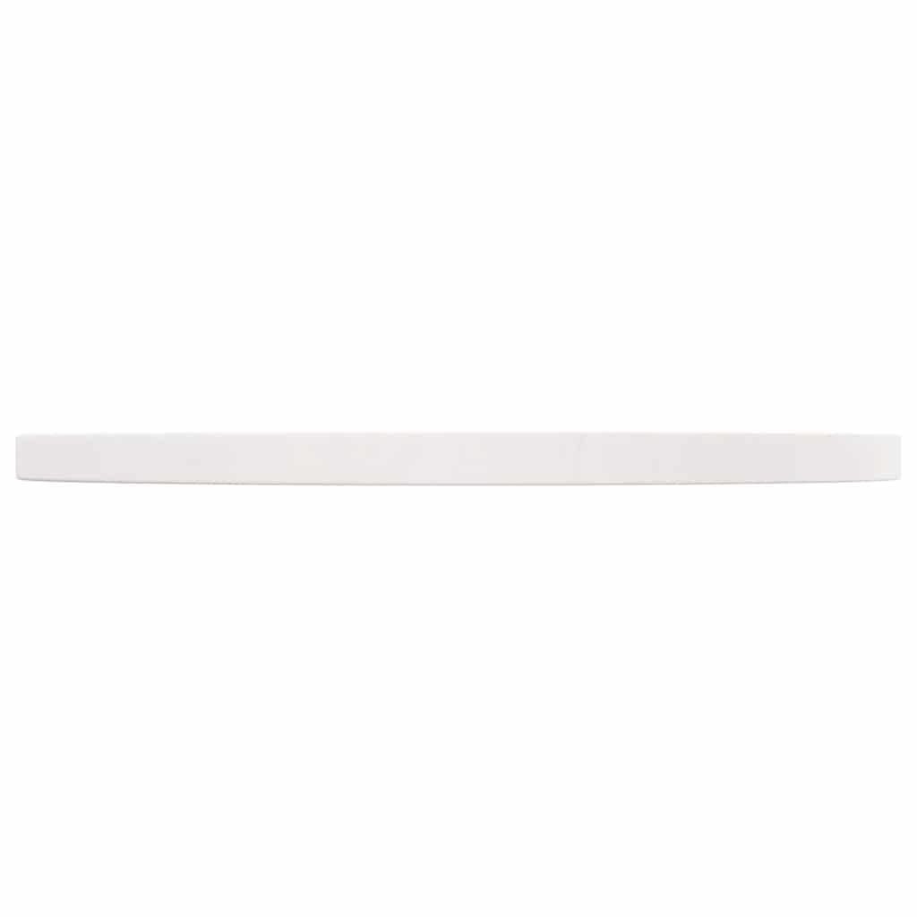 Hothingwell Tischplatte, rund, weiß, Ø 50 x 2,5 cm, aus massivem Kiefernholz, robuste Tischplatte für Esstisch oder Couchtisch, leicht zu reinigen mit einem feuchten Tuch