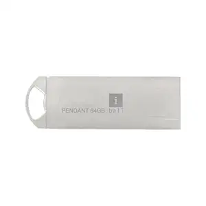 iBall Pendant 64 GB USB 2.0 Flash Drive OS Compatibility with Windows and Mac (Silver) at Rs. 375