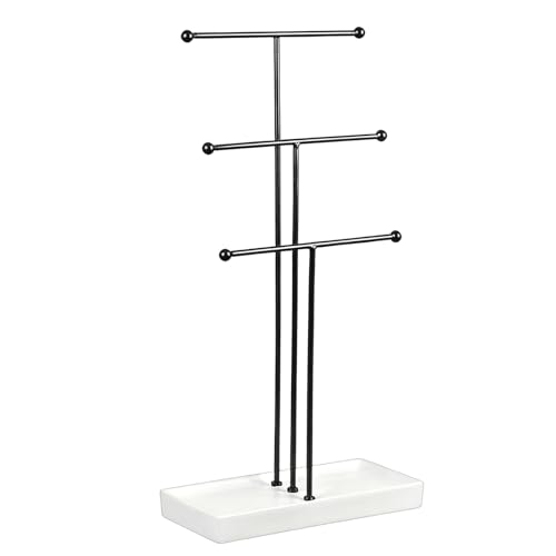 Minimalists Metal Jewelry Holder Enhancing Home Decoration Through Contemporary Styles and Functionality Jewelry Display Stand