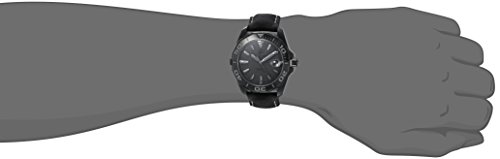 TAG Heuer Men's '300 Aquaracer' Swiss Automatic Stainless Steel and Canvas Dress Watch, Color:Black (Model: WAY218B.FC6364)2
