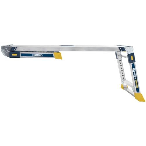 Werner 79023 Verstellbare Pro Arbeitsbühne Work & Access, Silber, Einheitsgröße