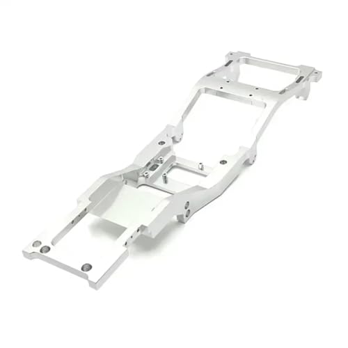 Amélioration voiture RC MN82 LC79 pour le franchissement en extérieur : châssis argent 1/12