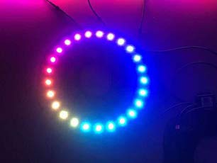 Sando Tech IP68 Waterproof Dream Chasing Color 12.5‘’ Spare Tire Light 3rd Third Brake Light Wheel Light Strobe Function Wheel Light Tire Light Fits 2007-2018 Wrangler JK