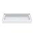 PROFLO PFSB5434 Morenci 54" x 34" Rectangular Shower Base with Single Threshold and Center Drain - White