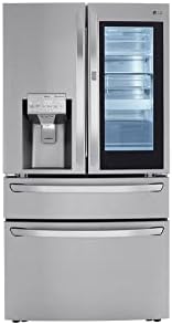 LG 23 cu. ft. Smart wi-fi Enabled InstaView™ Door-in-Door® Counter-Depth Refrigerator with Craft Ice™ Maker