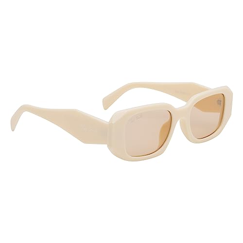 Image of Ted Smith Men's Women's UV Protection Acetate Square Sunglasses