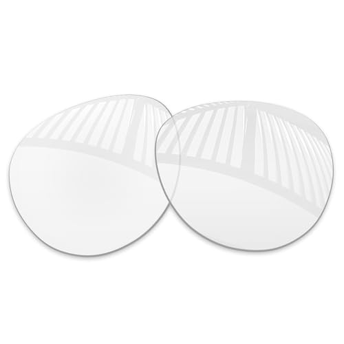 Verres de rechange anti-UV pour RayBan Meta Headliner 50mm transparents