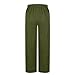Faux Suede Sweatpants for Women Winter Warm Wide Leg Drawstring Baggy Pants Fall Fashion Business Casual Trousers S-2XL Army Green