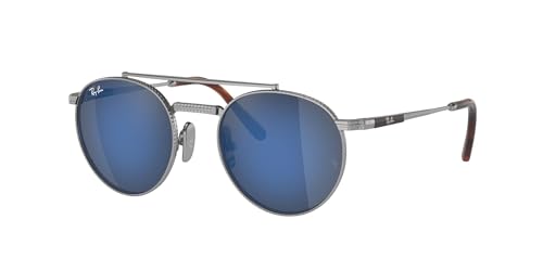 Ray-Ban Rb8237 Round Ii Titanium Sunglasses