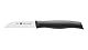 ZWILLING Twin Grip Gemüsemesser, Klingenlänge 8 cm, Kunststoffgriff, Schwarz
