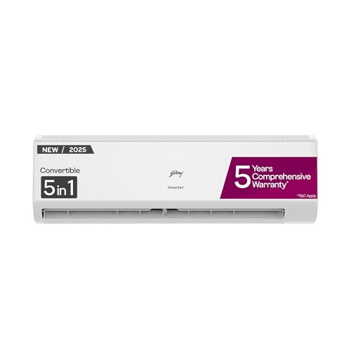 Godrej 2 Ton 3 Star, 5 Years Comprehensive Warranty, 5-In-1 Convertible Cooling, Heavy Duty Cooling...