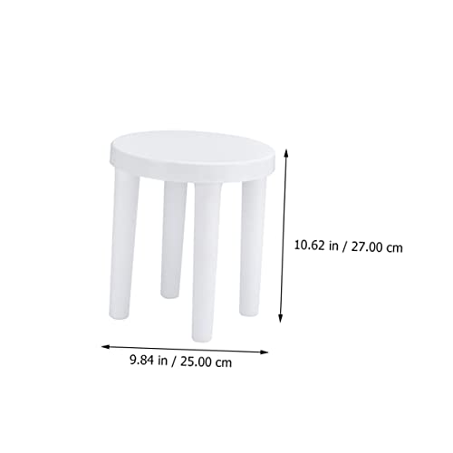 ABOOFAN 1 Unidade pufe de estilo japonês banqueta banquinho banco de assento de plástico pequeno cri