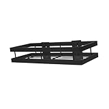 Photo Gallery heallily scaffale portaspezie da parete nero mensola galleggiante per cucina e bagno, senza fori, capacità, salvaspazio, mensola da parete per bagno per casa e ufficio Photo Gallery heallily scaffale portaspezie da parete nero mensola galleggiante per cucina e bagno, senza fori, capacità, salvaspazio, mensola da parete per bagno per casa e ufficio