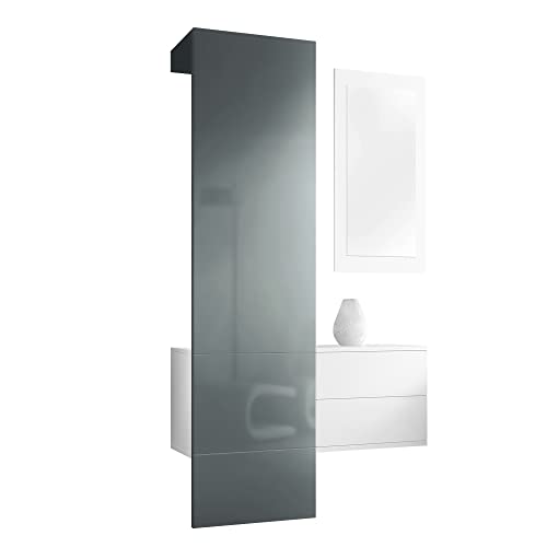 Vladon Garderobe Carlton Set 2, Made in Germany, Garderobenset bestehend...