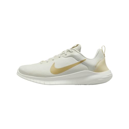 Nike Flex Experience Run 12 - Tenis de Correr para Mujer (DV0746-104, Vela/alabastro/Equipo Dorado), Sail/Alabaster/Team Gold, 36 EU
