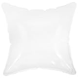 Yardwe Almohada Lumbar Cojines Exteriores Impermeables Almohada Ergonómica Inflable Almohada Inflable para Acampar Almohada De Coche Regalo Alta Transparencia De Polivinilo