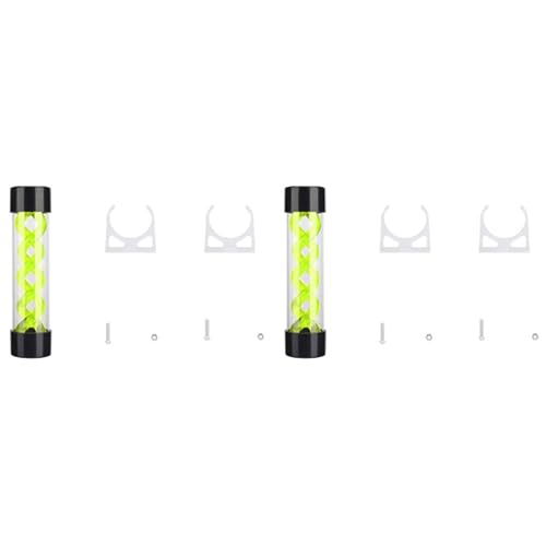 Réservoir eau informatique vert 200mm G1/4 pour éliminer la surchauffe PC