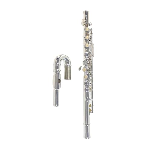 フルート楽器セット 16穴Cキーフルート白銅銀メッキ楽器