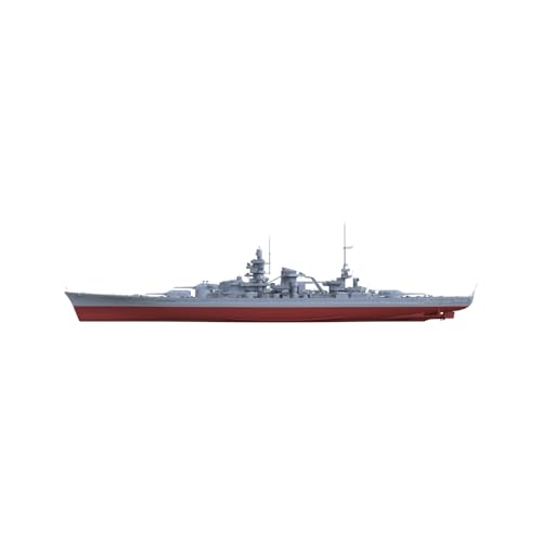 KMS Scharnhorst casco completo miniatura escala 1/1200 con detalles fieles