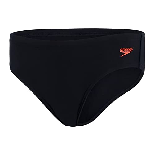 Speedo Logo 6.5cm Swimming Brief bleu slip de bain piscine 5-6 ans