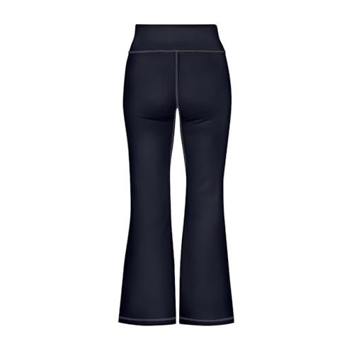 Image of Girls Flare Leggings 5-14T Cute Bell Bottoms for Girl Yoga Pants for Gym