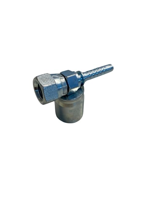 Image of 3 /8 inch Hose, 3 /8 inch Straight JIC Female with Ferrule. Works with R1, R2 & R16 Hydraulic Hoses