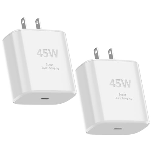 45W USB C iPhone 17 16 Super Fast Charging iPhone 17 Pro Max Fast Charger Block for iPhone 17/17 Plus/17 Pro Max/16/16 Plus/16 Pro Max/15 Pro Max/iPad Pro