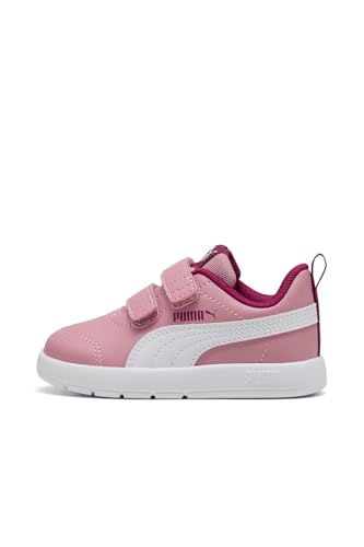 PUMA Mixte bébé COURTFLEX V3 V INF Sneaker, Poised Pink White-Berry, 25 EU
