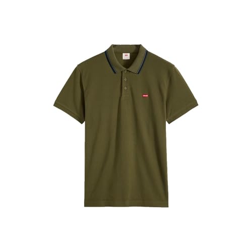 Levis Hm Polo Wood Tipping Stripe Olive – Ansicht 4