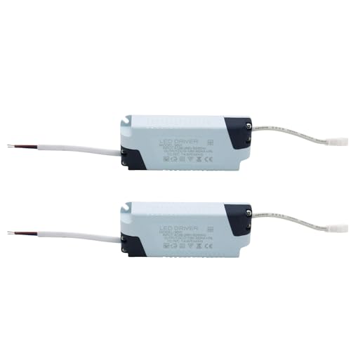 36W LED Driver, Constant Current 300mA AC 85~265V Output 75~144V SM Male Connector External Power Supply Rectifier Transformer for LED Ceiling Lamp