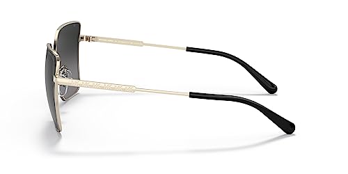 Michael Kors Sunglasses MK 1108 1014T3 Bastia Light Gold Grey G - Image 3