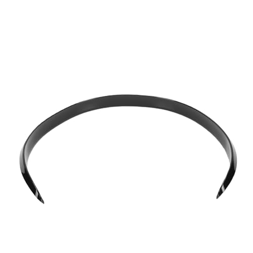 Becquet de coffre arrière universel en caoutchouc noir brillant réglable pour voiture 125 cm
